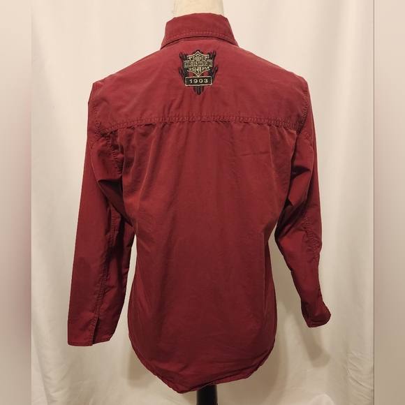 Harley-Davidson long sleeve top shirt - Picture 4 of 6